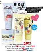 Dirty Works Body Butter-300Ml
