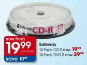 Safeway 10-Pack CD-R Per Pack