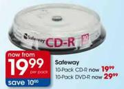 Safeway 10-Pack DVD-R Per Pack