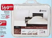 Safeway Tie-Dawn Electric Blanket Double
