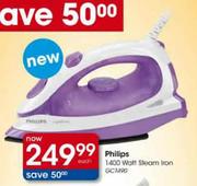Philips 1400W Steam Iron (GC1490)