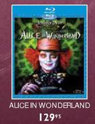 Alice In Wonderland Blu-Ray Disc