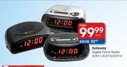 Safeway Digital Clock Radio (SCR111/SCR112/SCR113)-each