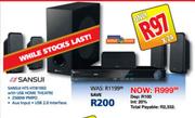 Sansui HTS HT181002 With USB Home Theatre
