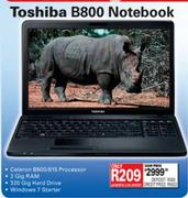 Toshiba B800 Notebook