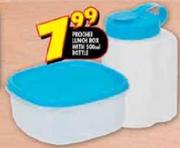 Prochef Lunch Box With 500ml Bottle