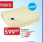 Kambrook Fitted Electric Blanket Double