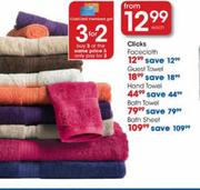 Clicks Bath Towel-Each