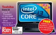 Toshiba Core i3