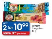 Jungle Energy Bars-40gmx2
