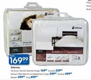 Safeway Tie Down Electric Blanket Double-Each