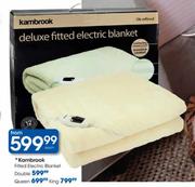 Kambrook Fitted Electric Blanket Queen-Each