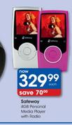 Safeway Personal Media Player with Radio-4GB