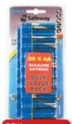 Safeway Alkaline AA Batteries Pack of 20