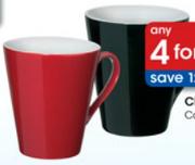 Clicks Home Conical Mugs -4 Piece