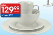 Clicks Home 16-Piece Stoneware Dinner Set
