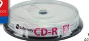 Safeway 10 Pack DVD-R