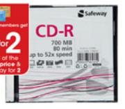 Safeway Single DVD-R