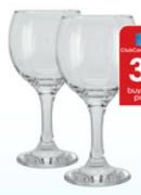 Console Nadir White Wine Glasses