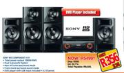 Sony M2 Component Hi-Fi + DVD Player with USB Input