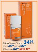Clicks Tissue Oil-200ml Each