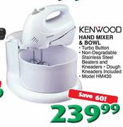 Kenwood Hand Mixer & Bowl(HM430)