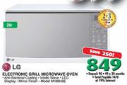 LG Electronic Grill Microwave Oven-28Ltr(MH6849E)