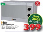 Bauer Silver Microwave-20Ltr-700W(MM720CAA)