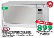 Defy Silver/Mirror Microwave Oven-38Ltr(DMO353)