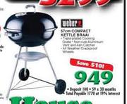 Weber 57cm Compact Kettle Braai
