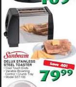 Sunbeam Delux Stainless Steel Toaster