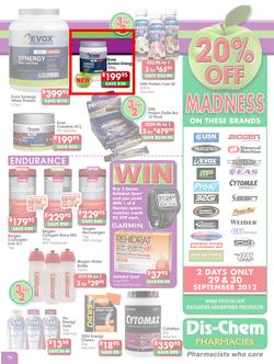 Dischem : Focus on Healthy Living (17 Sep - 14 Oct), page 15