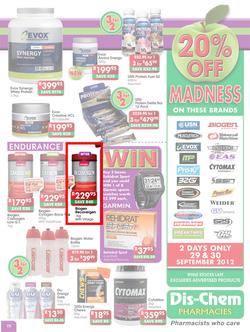 Dischem : Focus on Healthy Living (17 Sep - 14 Oct), page 15