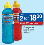 Energade Sports Drink-2x500ml
