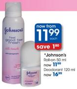 Johnson's Roll-On - 50ml