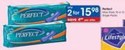Perfect Maxi Pads 10 or 12 Single Packs - 2 Pack