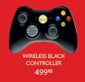 XBOX 360 Wireless Black Controller