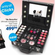 Be Beautiful Ultimate Indulgence Train Case With Led Lights