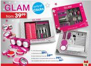 Glam Glitzy Nail Or Complete Make-Up Brush Set-Per Set