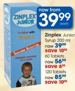 Zinplex Junior-120 Tabs