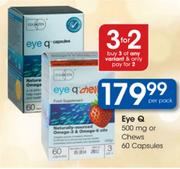 Eye Q Chews-60 Caps Pack