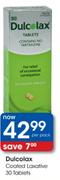 Dulcolax Coated Laxative-30 Tabs Pack