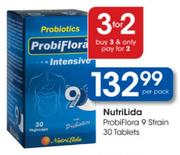 Nutrilida Proflora 9 Strain-30Tabs