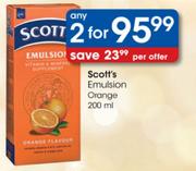 Scott's Emulsion Orange-2x200ml