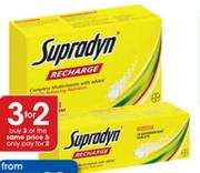 Supradyn Recharge Effervescent 30 Tablets-Per Pack