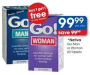 Navita Go Man Or Women 60 Tablets