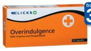 Clicks Overindulgence-20 Capsules Per Pack