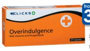 Clicks Overindulgence 10 Effervescent Tablets-Per Pack