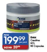 Evox Creatine HCL Capsules-90 Per Pack
