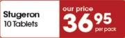 Stugeron Tablets-10 Per Pack